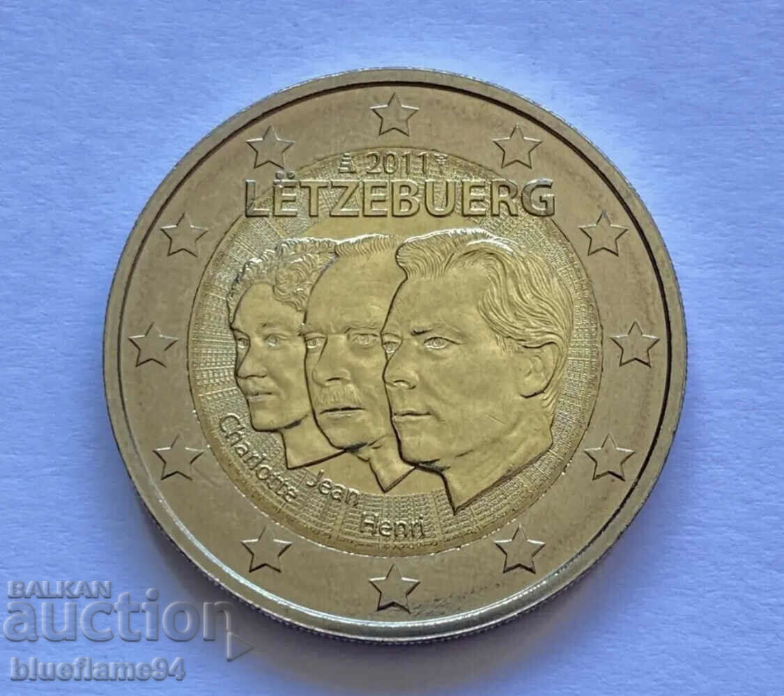 2 евро Люксембург 2011