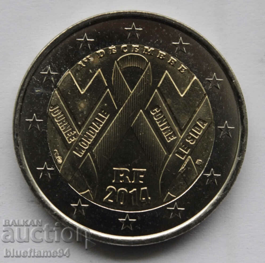 2 евро Франция 2014