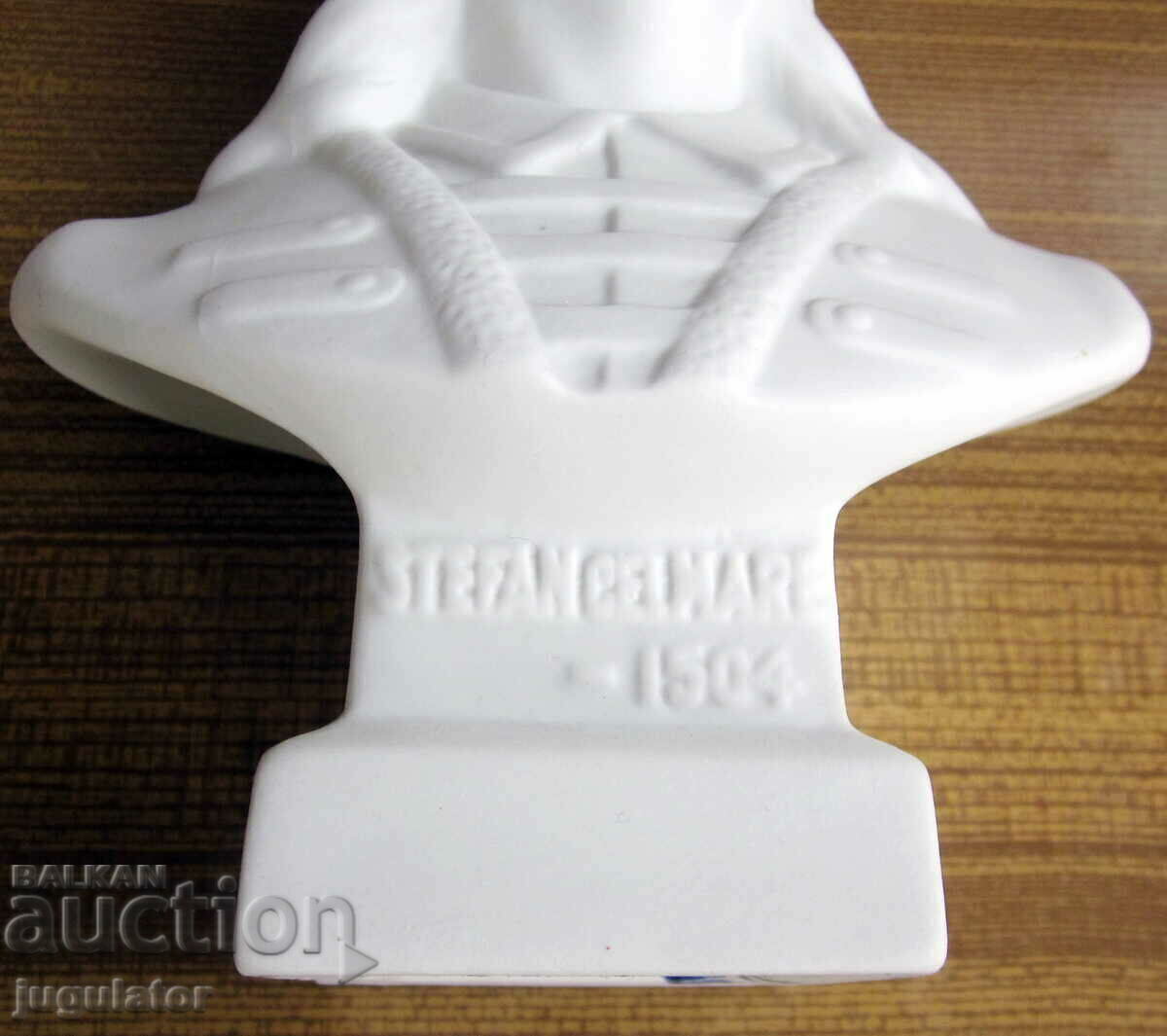 old porcelain figure old bust of the Romanian King Stephen - 6 old porcelain figure old bust of the Romanian King Stephen - 6