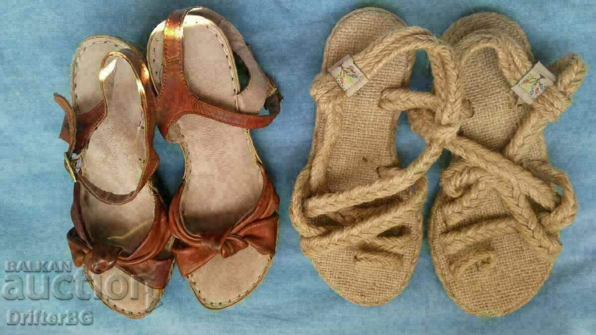 Women's sandals, insole length 24 cm, size 37-38