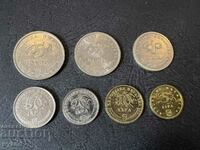 Lot of coins from Croatia