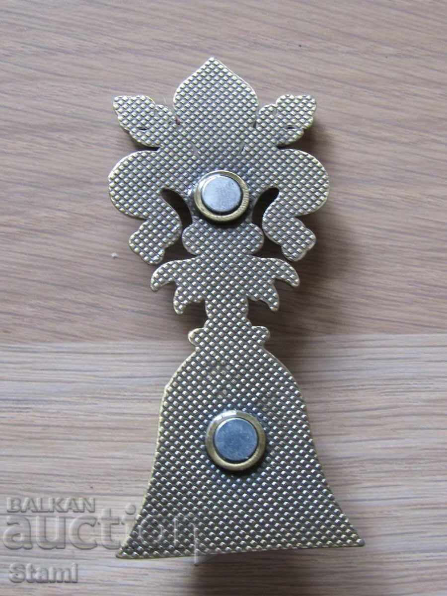 Auction 3D Metal bell magnet from Florence, Italy-2 Auction 3D Metal bell magnet from Florence, Italy-2