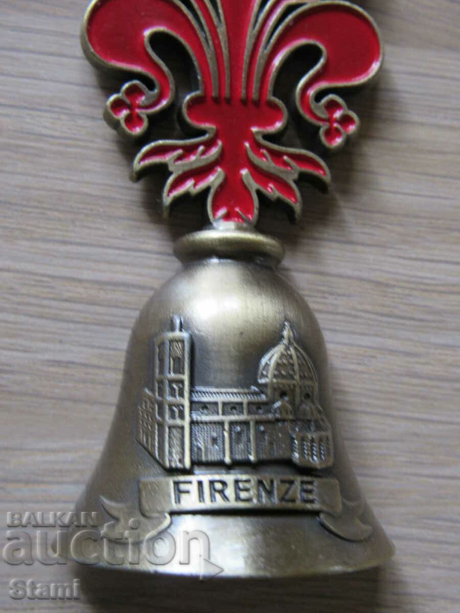 3D Metal bell magnet from Florence, Italy-2 with price 11.00 BGN | € 5.62 3D Metal bell magnet from Florence, Italy-2 with price 11.00 BGN | € 5.62