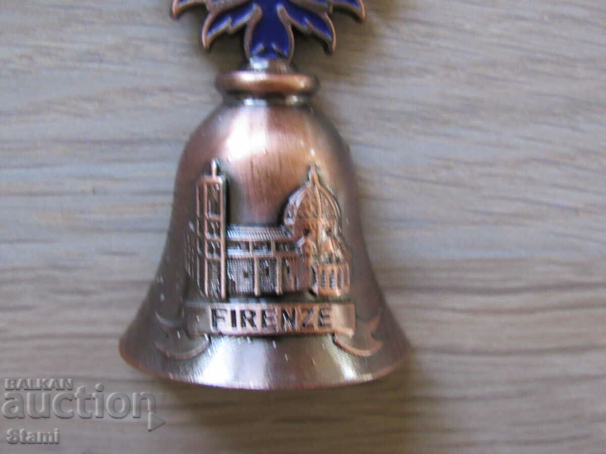 3D Metal bell magnet from Florence, Italy-2 with price 11.00 BGN | € 5.62 3D Metal bell magnet from Florence, Italy-2 with price 11.00 BGN | € 5.62