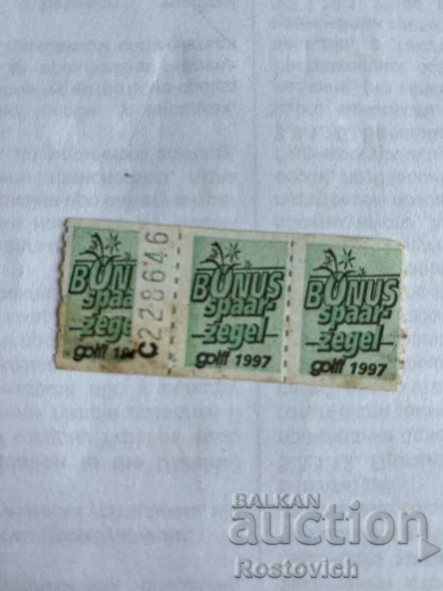 Etichetă bonus, 1997.