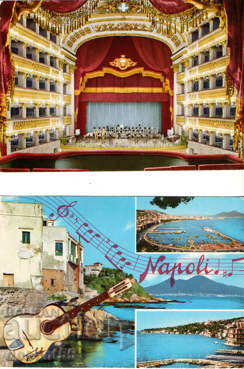 Italy - Naples. Different motives. with price 3.50 BGN | € 1.79
