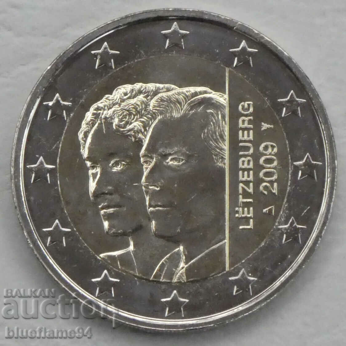 2 евро Люксембург 2009