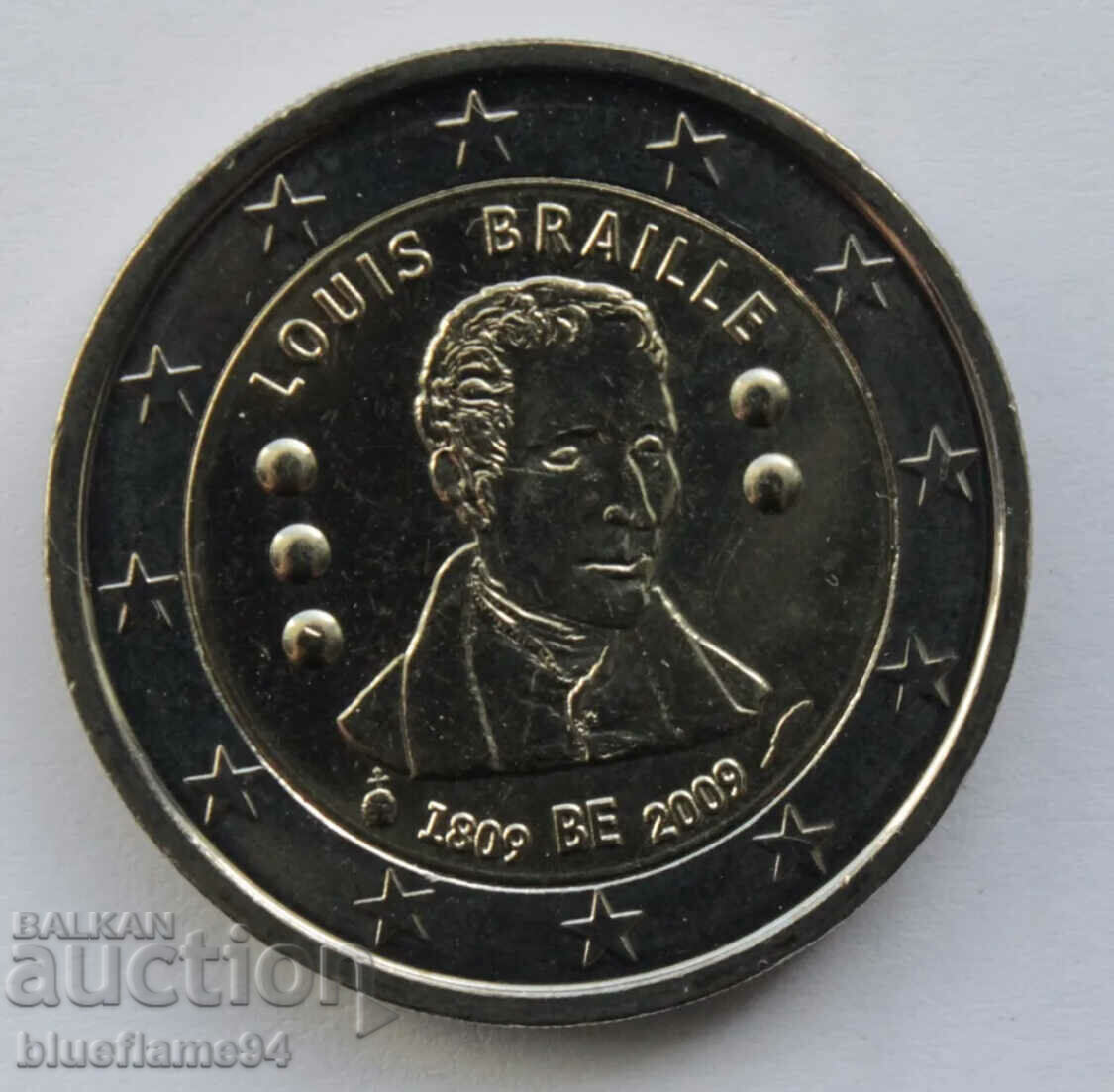 2 евро Белгия 2009