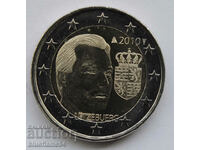 2 евро Люксембург 2010