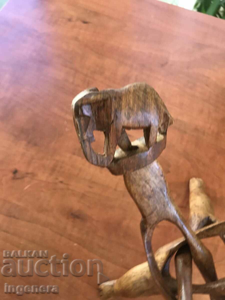 Auction EXTENDABLE STAND "THE THREE ELEPHANTS" PLASTIC CARVING Auction EXTENDABLE STAND "THE THREE ELEPHANTS" PLASTIC CARVING