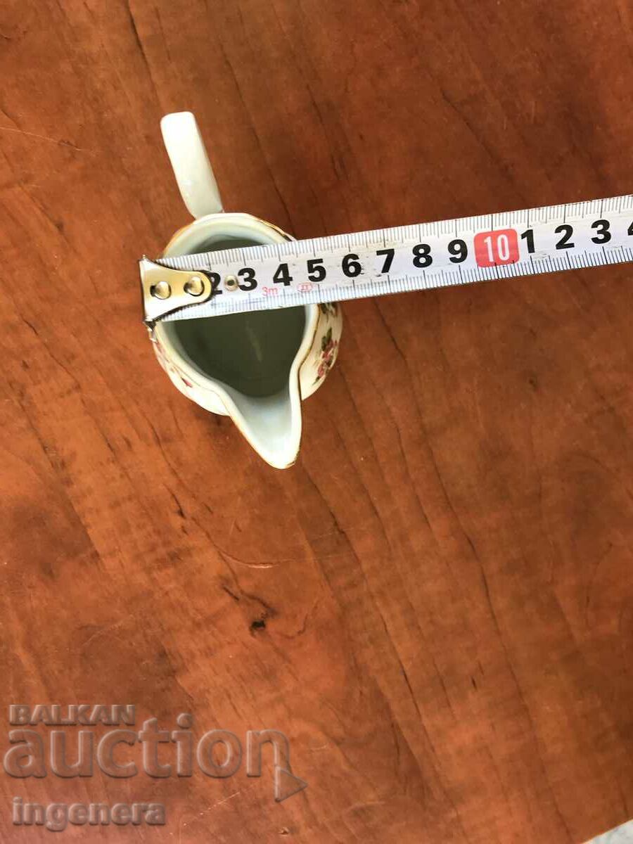 PORCELAIN JUG FOR MILK BULGARIA - 6