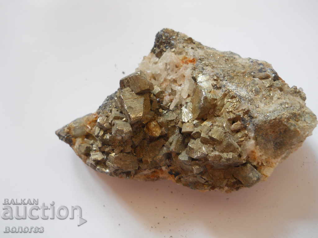 Mountain crystal in pyrite with price 10.00 BGN | € 5.11 Mountain crystal in pyrite with price 10.00 BGN | € 5.11