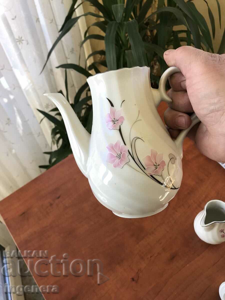 Delivery of PORCELAIN POT KETTLE POT SET BULGARIA Delivery of PORCELAIN POT KETTLE POT SET BULGARIA