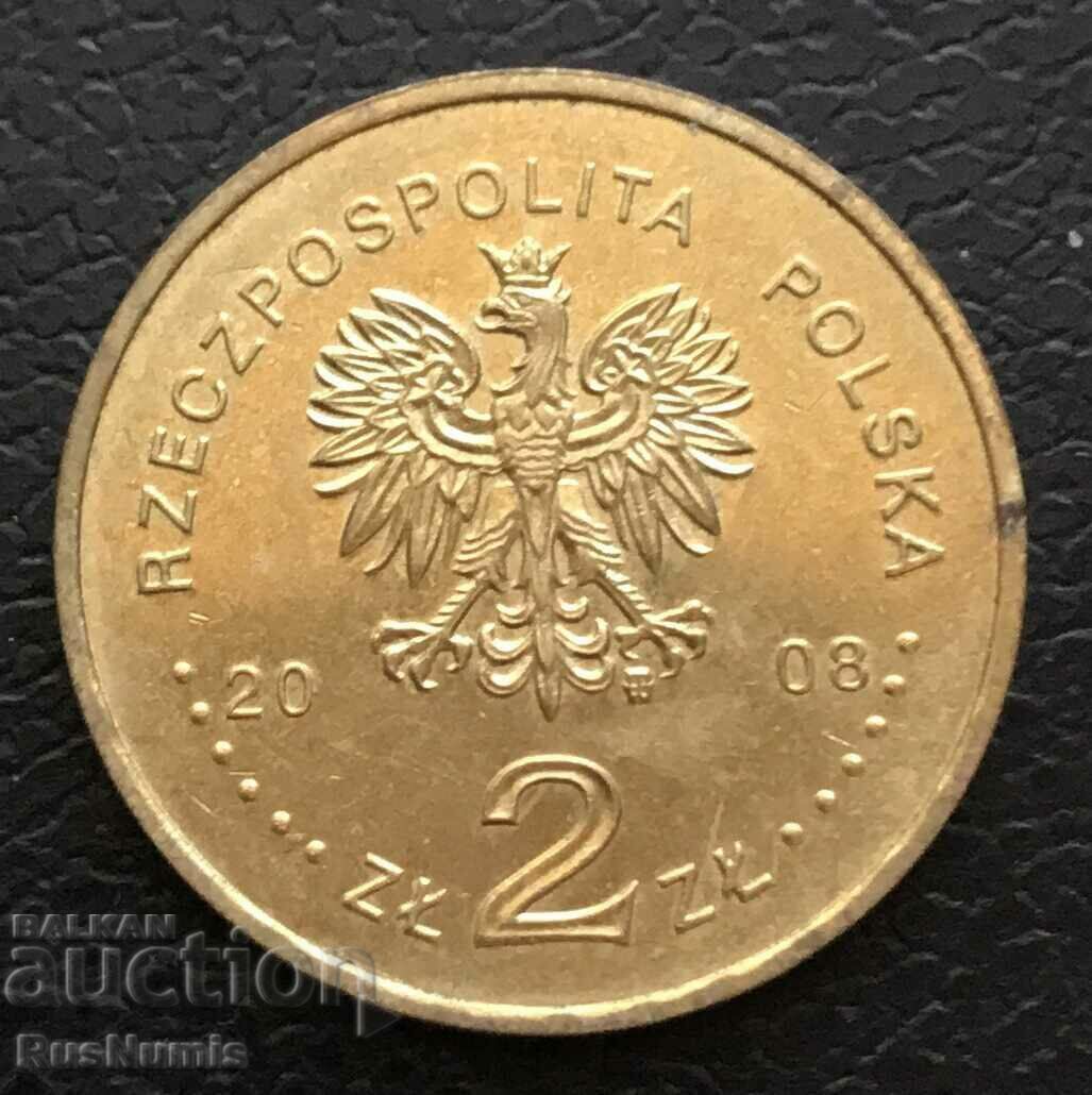 Полша.2 злоти 2008 г.Въстание във Варшавското гето.UNC. с цена 4.50 лв. | € 2.30 Полша.2 злоти 2008 г.Въстание във Варшавското гето.UNC. с цена 4.50 лв. | € 2.30