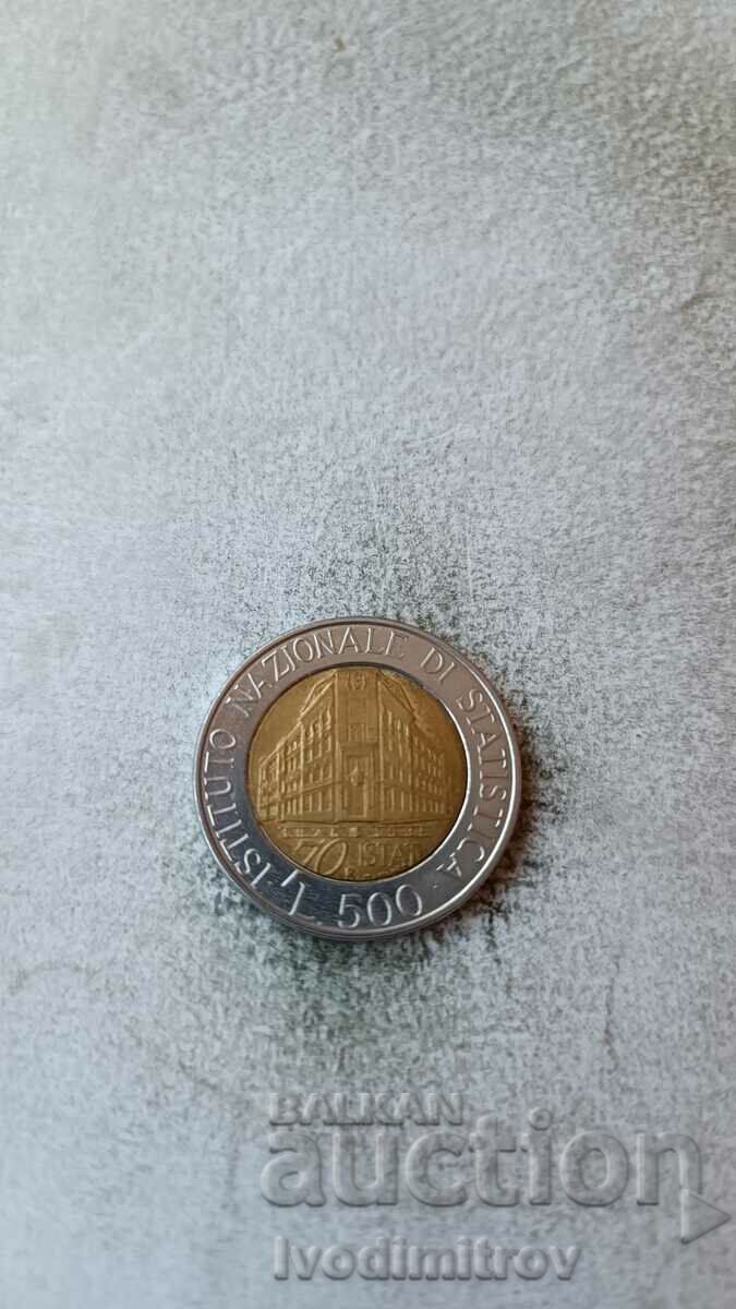 Italia 500 lire 1996