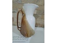 Beautiful porcelain jug with markings