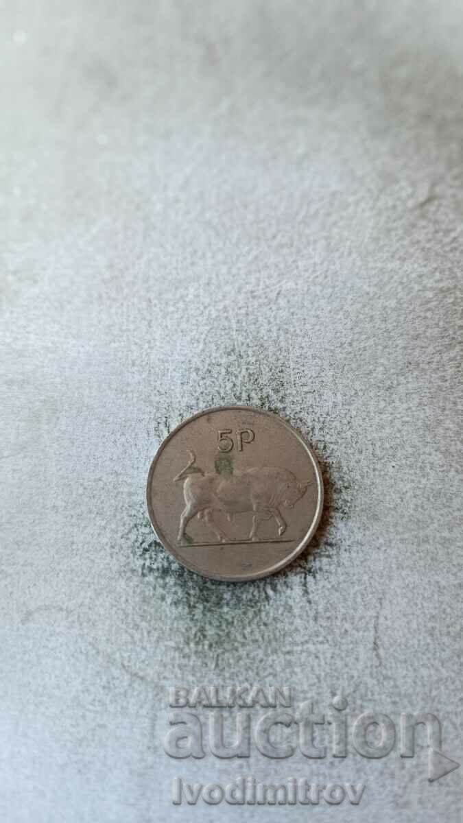 Ireland 5 pence 1970