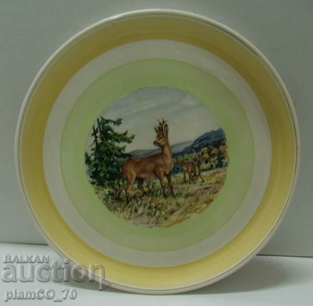 Delivery of No.*6900 old porcelain plate - diameter 25.5 cm