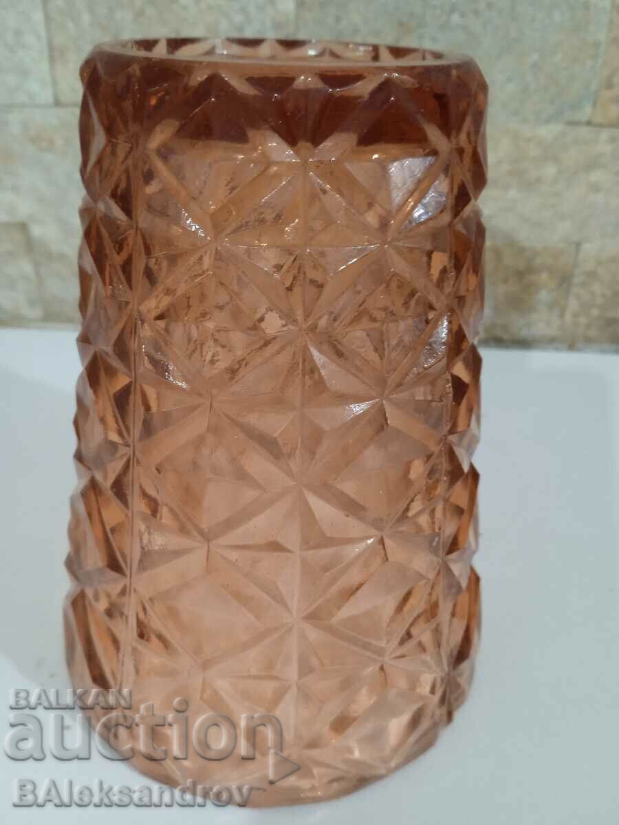 Heavy soca glass vase - 5 Heavy soca glass vase - 5