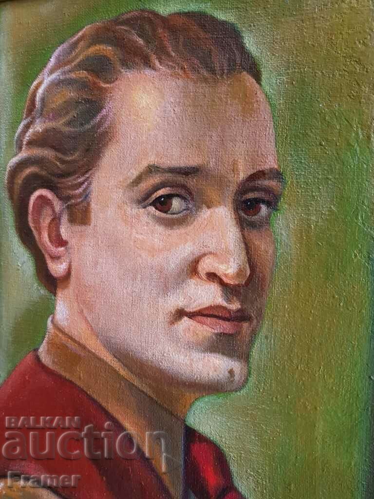 Auction Unique Early Self Portrait 1937 Lyuben Boyadzhiev 1914-2003 Auction Unique Early Self Portrait 1937 Lyuben Boyadzhiev 1914-2003