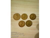 ΒΟΥΛΓΑΡΙΑ ΛΟΤ 5 ΤΕΜΑΧΙΑ - 2 ΣΤΟΤΙΝΚΙ 4 τμχ. 5στ. 1 τεμάχιο 1999Ε