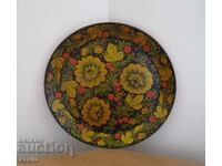 Decorative wooden plate, perfect