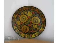 Decorative wooden plate, perfect