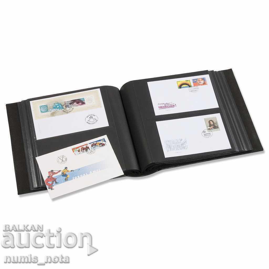 album with OPTIMA cassette for 200 pcs. first day envelopes with price 78.00 BGN | € 39.88 album with OPTIMA cassette for 200 pcs. first day envelopes with price 78.00 BGN | € 39.88