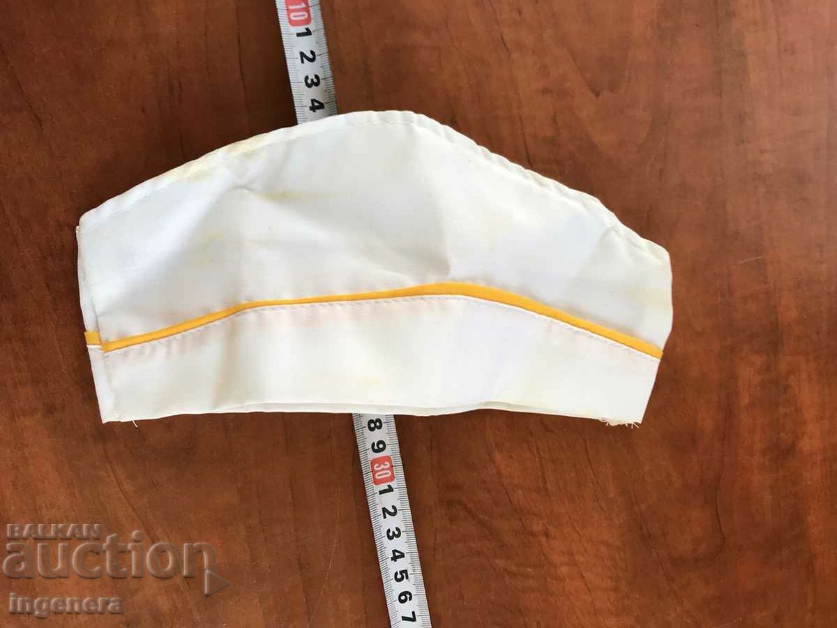 HAT CAP FOR COOKS with price 3.00 BGN | € 1.53 HAT CAP FOR COOKS with price 3.00 BGN | € 1.53