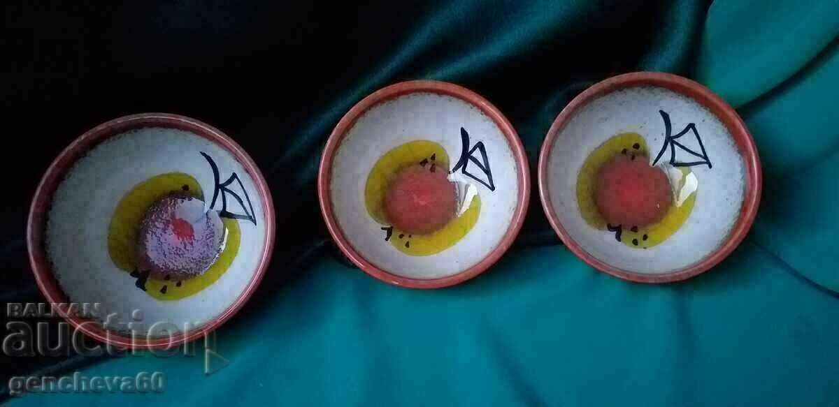 Author Ceramic Bowls/Signed - 7