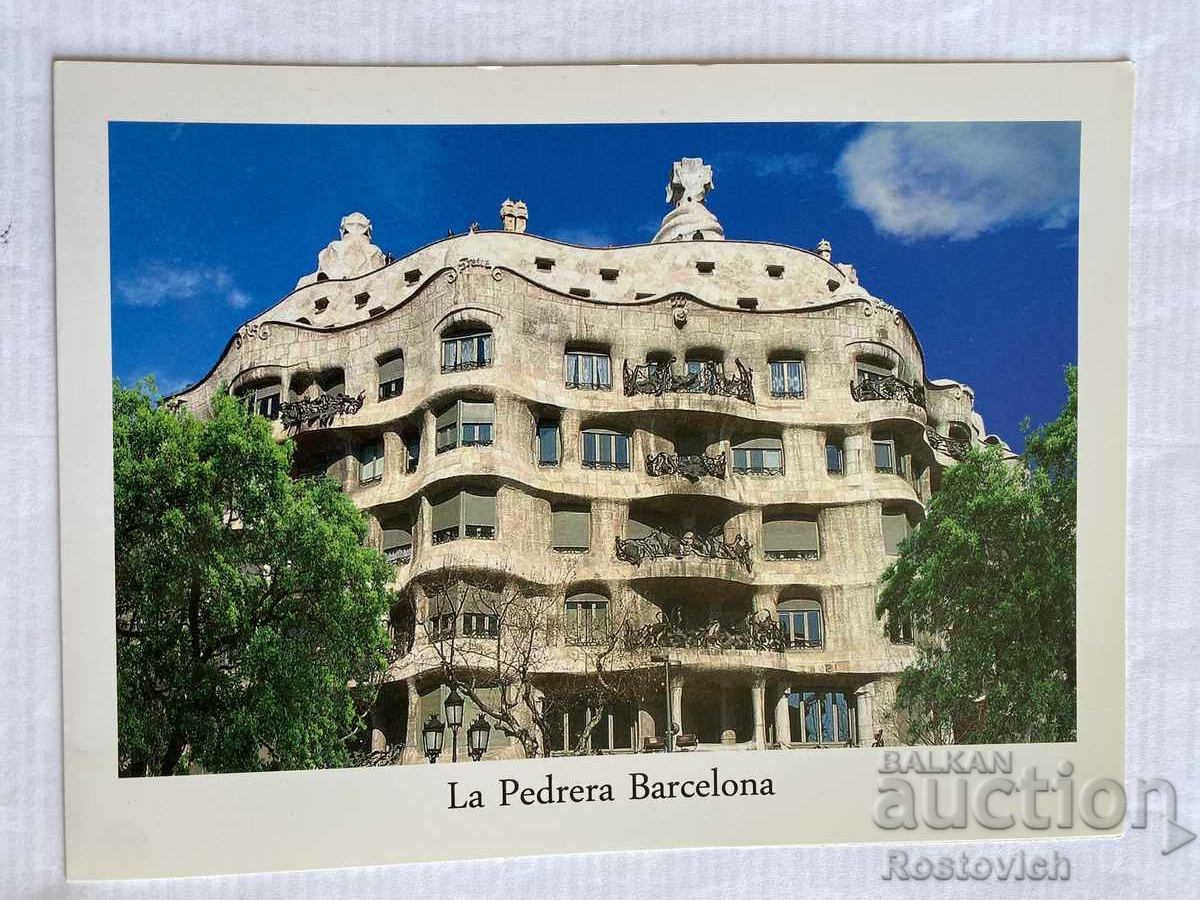 La Pedrera Barcelona card.