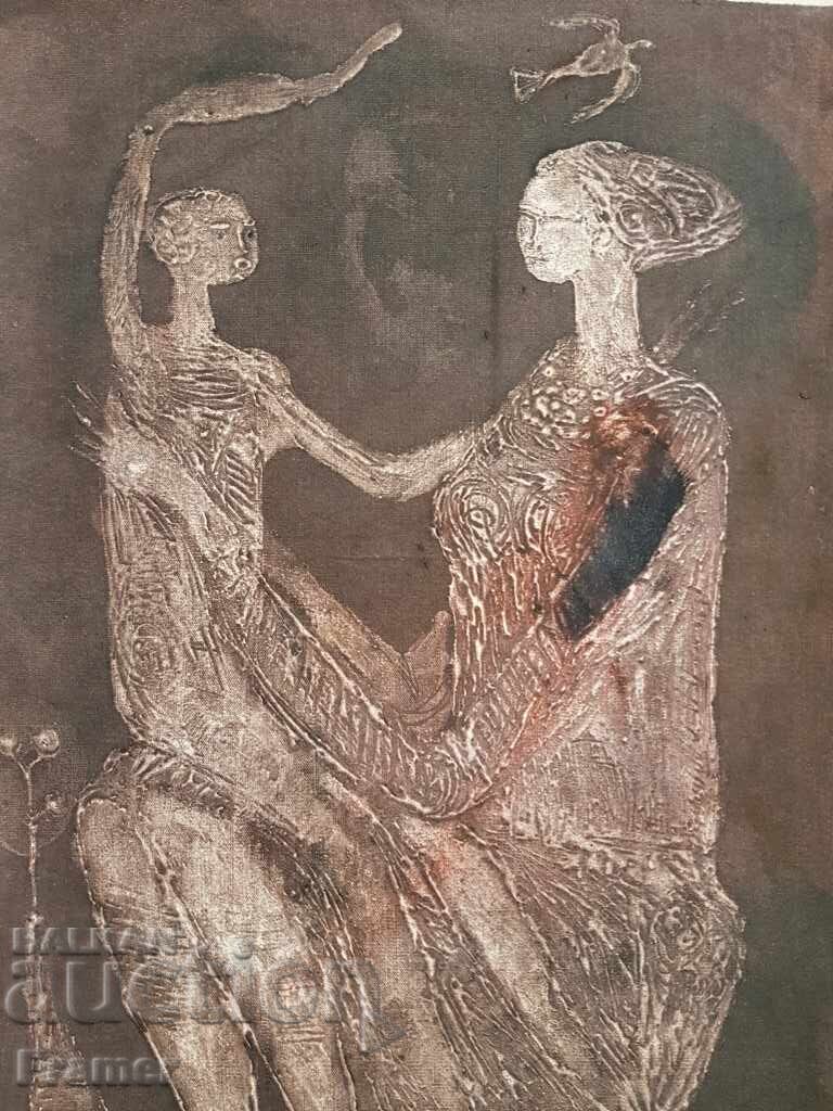 Dimitar Kazakov NERO 1933-1992 MONOTYPE in oil paints - 5 Dimitar Kazakov NERO 1933-1992 MONOTYPE in oil paints - 5