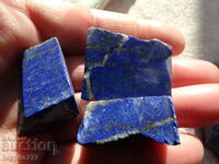 50,00 γραμμάρια φυσικό lapis lazuli παρτίδα 3 τεμάχια