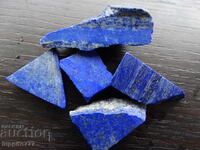 56.83 grams natural lapis lazuli lot 5 pieces