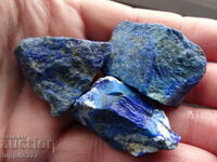 77,70 γραμμάρια φυσικό lapis lazuli παρτίδα 3 τεμάχια