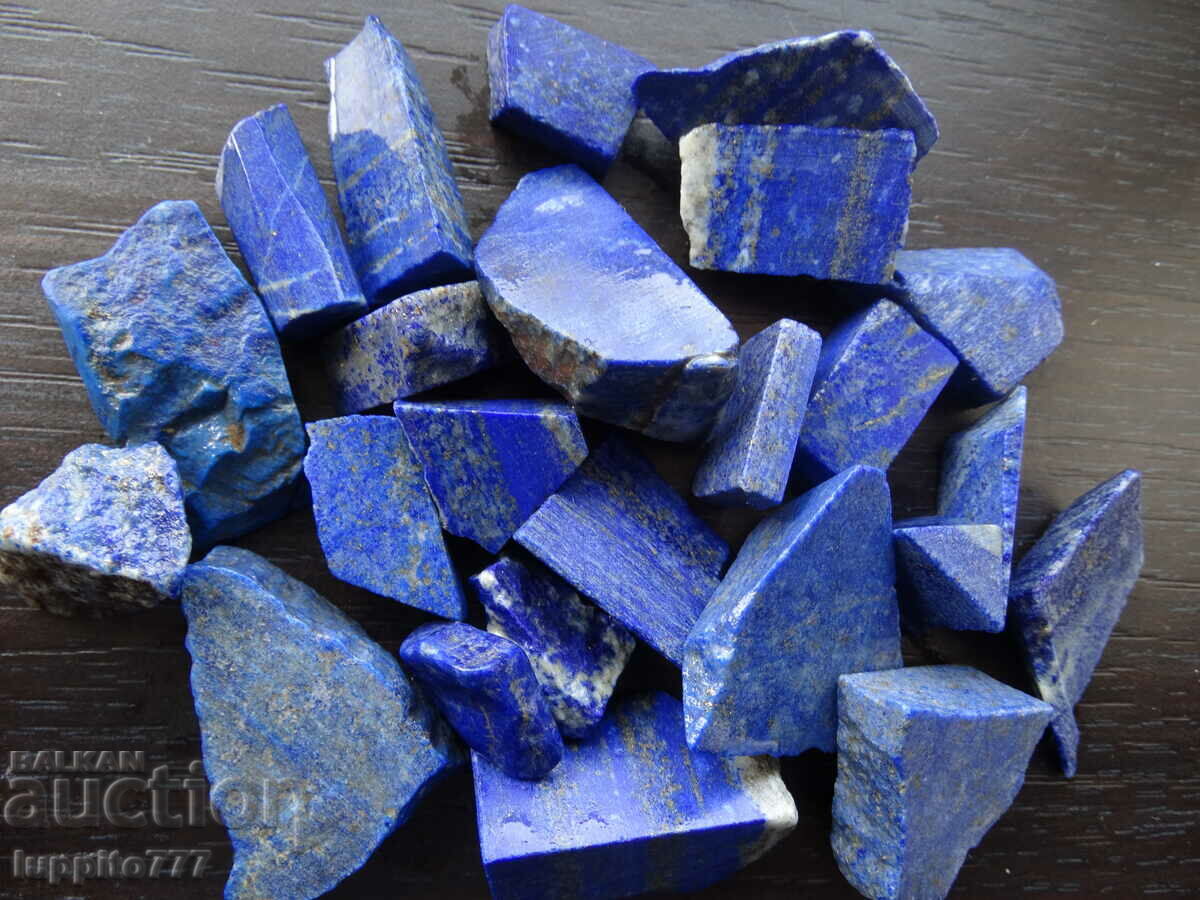 117.40 grams natural lapis lazuli lot 24 pieces with price 79.99 BGN | € 40.90 117.40 grams natural lapis lazuli lot 24 pieces with price 79.99 BGN | € 40.90