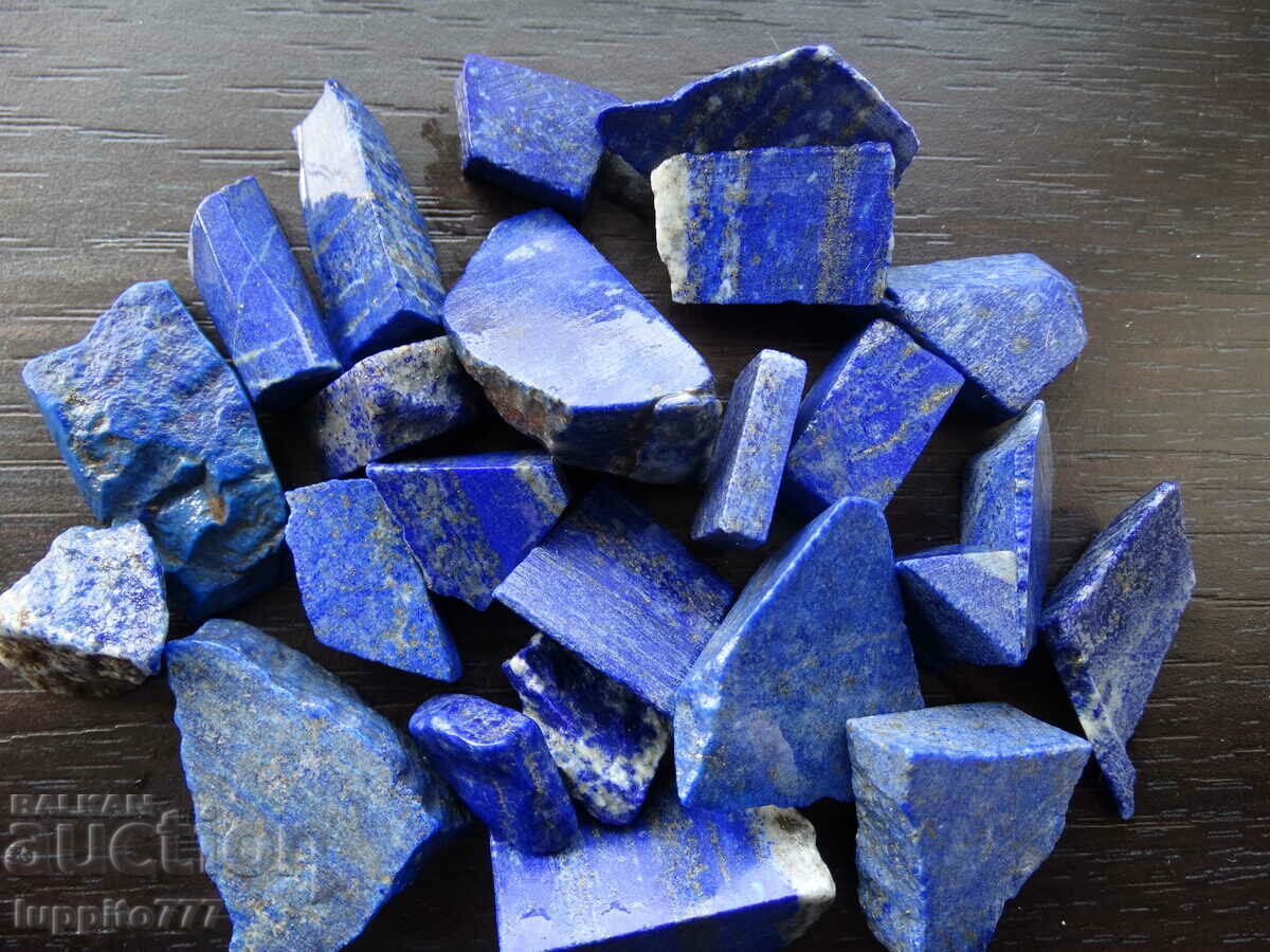 117,40 grame lapis lazuli natural lot 24 buc