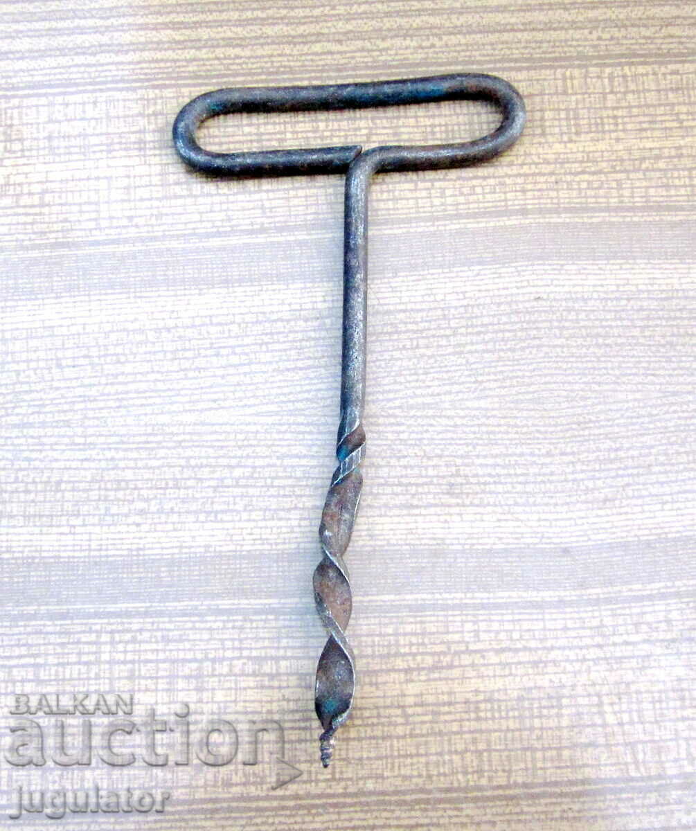 Παράδοση vintage ανοιχτήρι φελλού κρασιού από συμπαγές χάλυβα