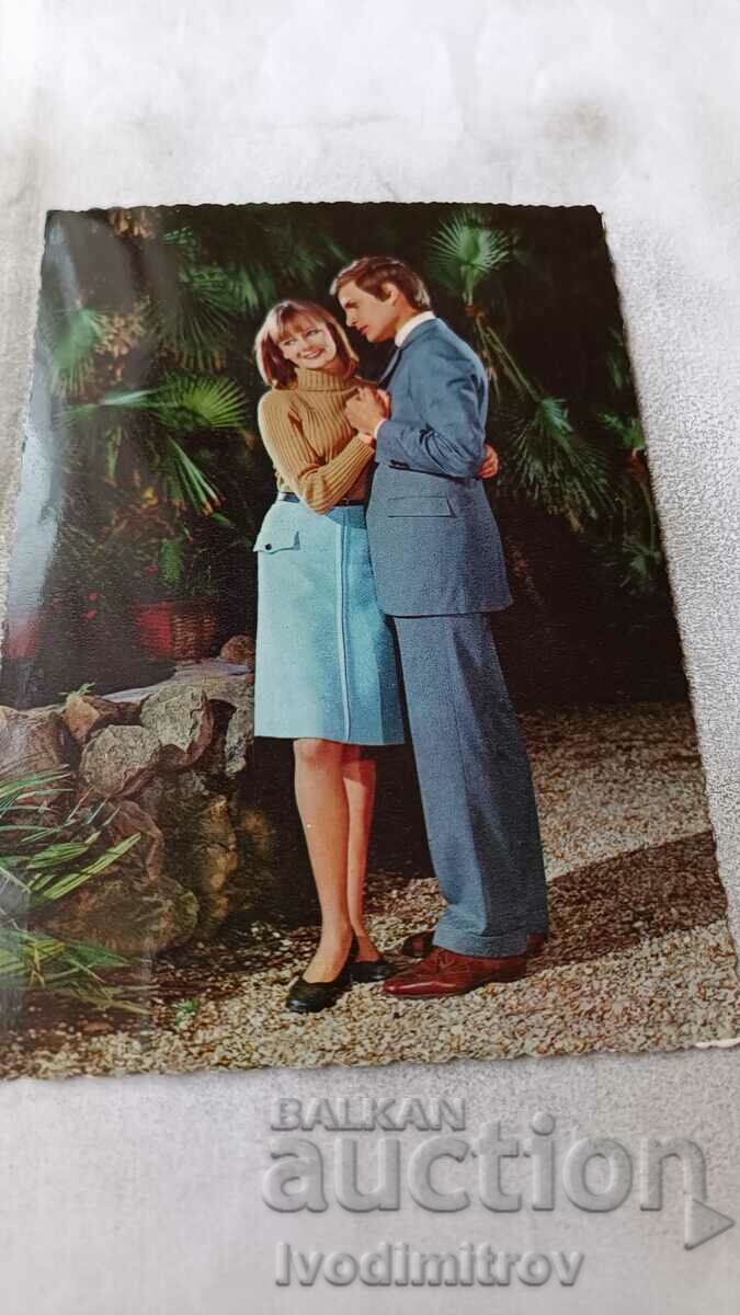 Postcard Man and Young Woman 1969