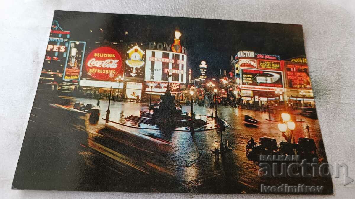 Postcard London Piccadilly Circus