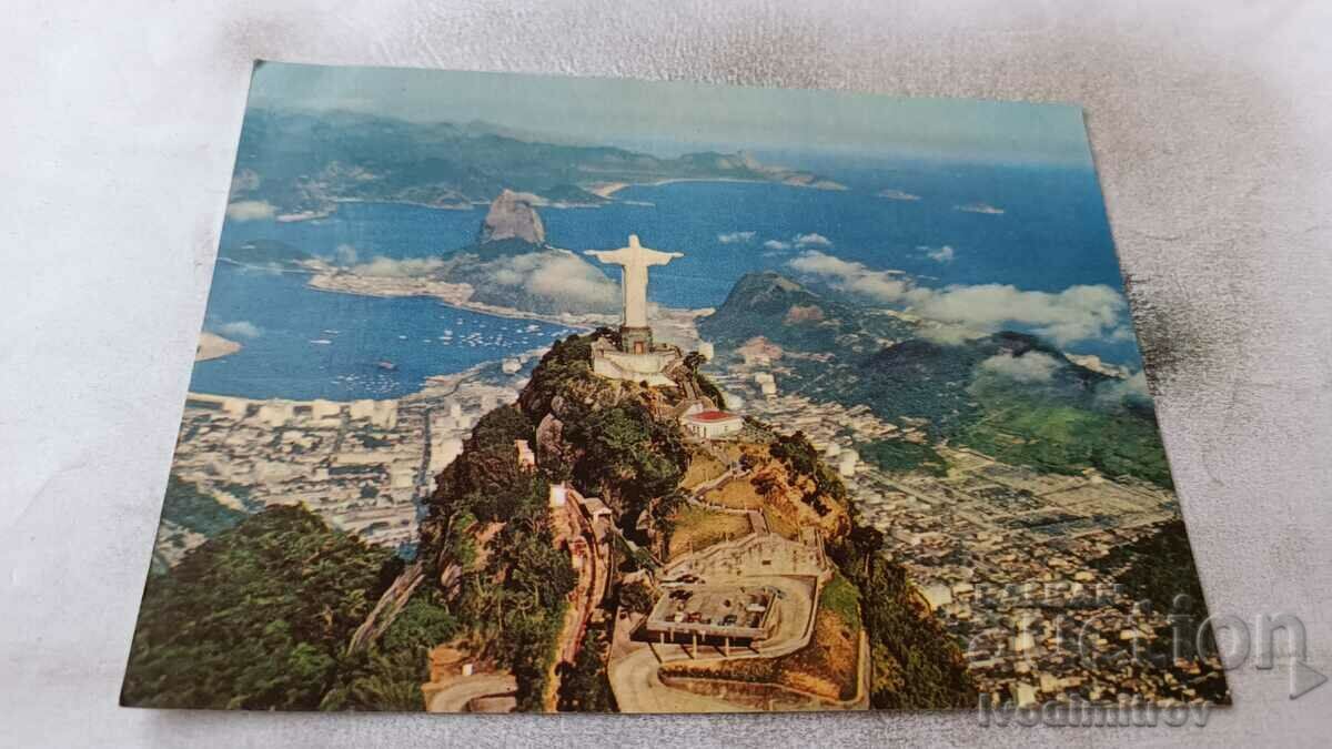 Carte poștală Rio de Janeiro Vista do Carcovado