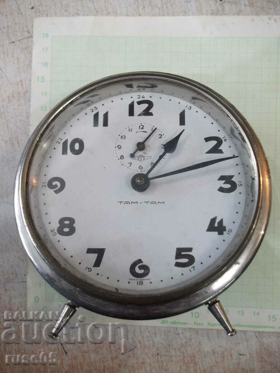 Clock "KIENZLE - TAM-TAM" alarm clock