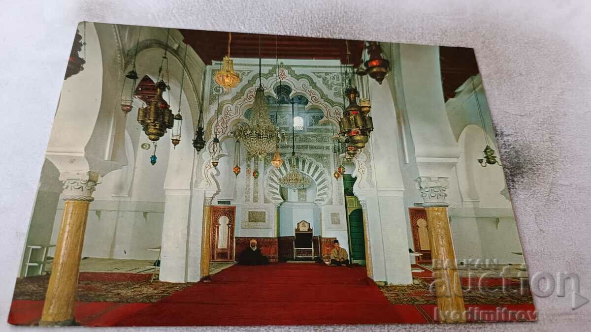 Пощенска картичка Tlemcen The Big Mosque Le Mihrab