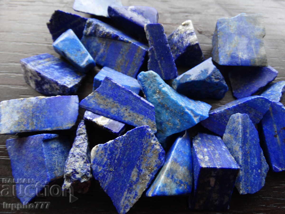 Auction 109.30 grams natural lapis lazuli lot 25 pieces Auction 109.30 grams natural lapis lazuli lot 25 pieces