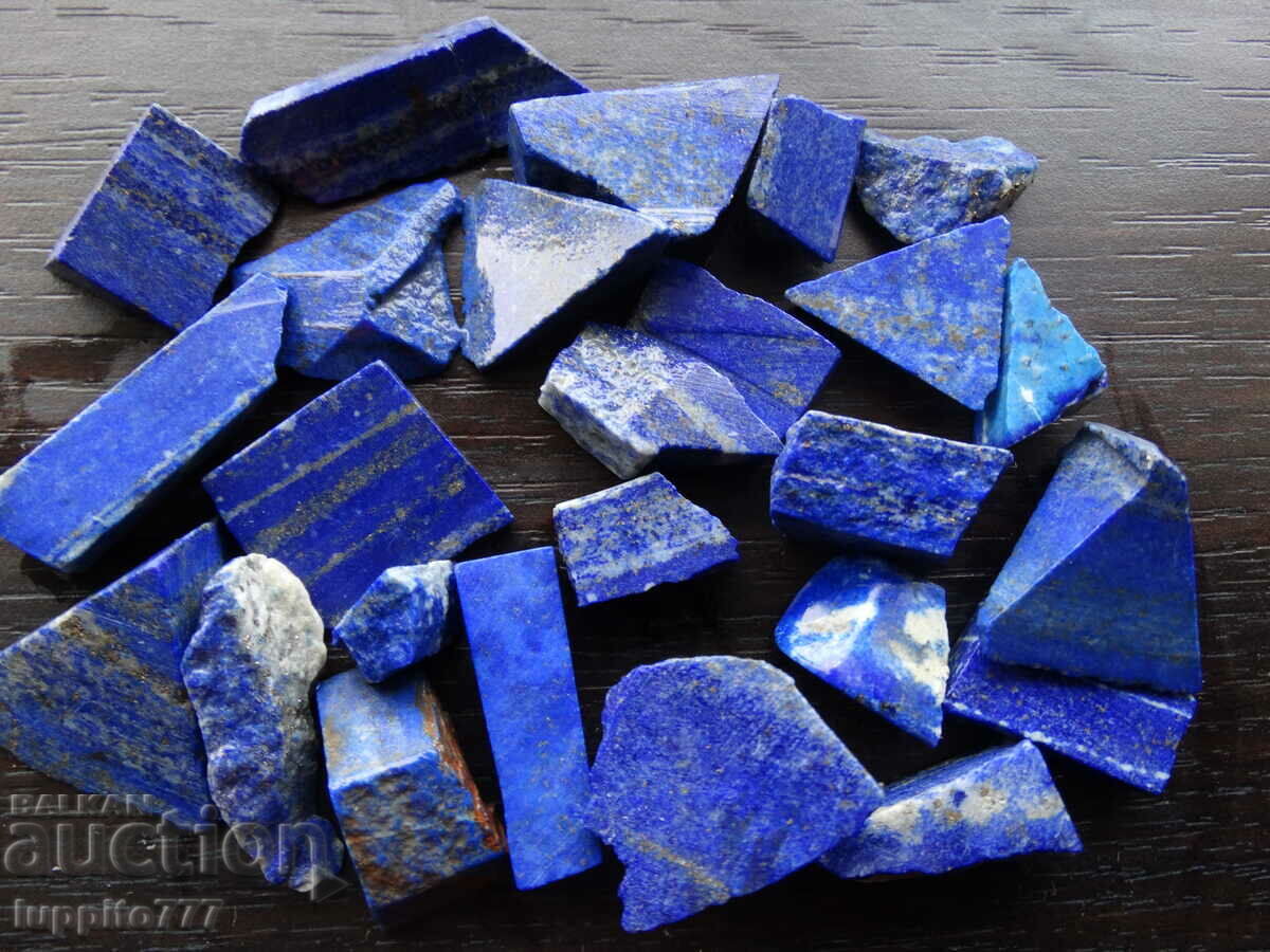 120.10 grams natural lapis lazuli lot 25 pieces with price 79.99 BGN | € 40.90 120.10 grams natural lapis lazuli lot 25 pieces with price 79.99 BGN | € 40.90