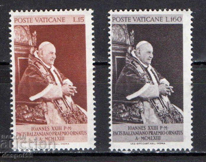 1963. The Vatican. Pope John XXIII.