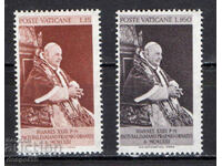 1963. Vaticanul. Papa Ioan al XXIII-lea.