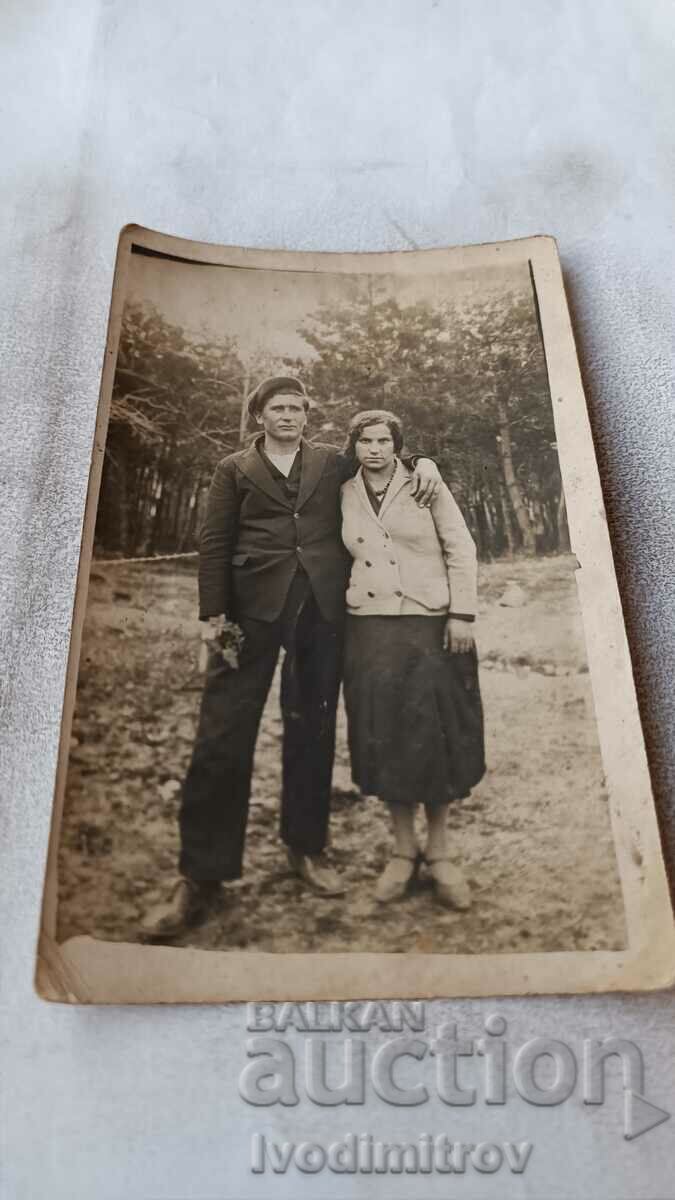 Снимка Мъж и жена в парка