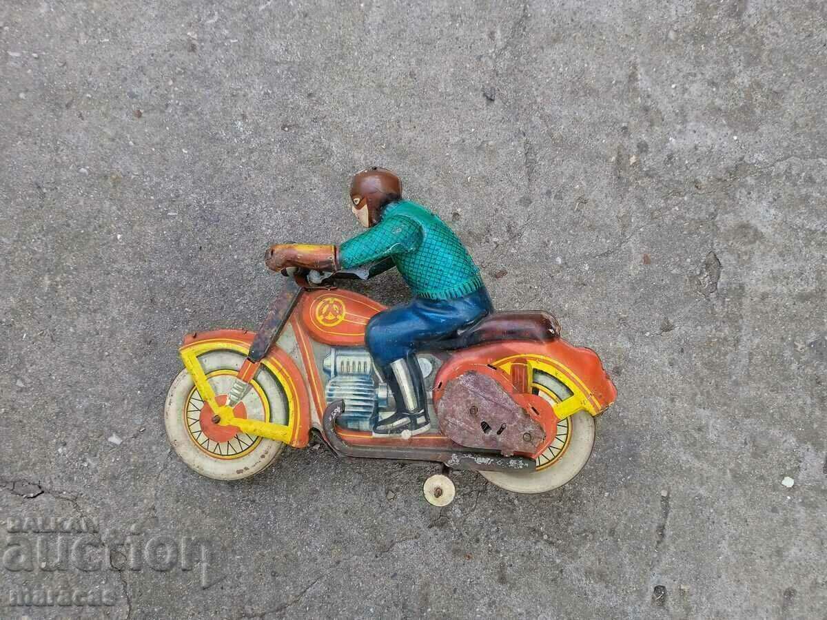 Old toy big biker