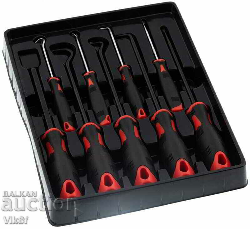 Mar-Pol 9-piece hook and awl set with price 28.00 BGN | € 14.32 Mar-Pol 9-piece hook and awl set with price 28.00 BGN | € 14.32
